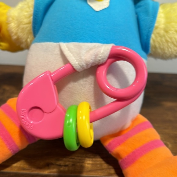 Vintage Playskool Sesame Street Baby Big Bird Plush 14.5" Crinkle Rattle Squeak - Picture 8 of 11